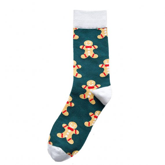 Calcetines de Navidad unisex con estampado completo - HNCS07