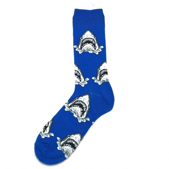 Calcetines de punto para hombre con logotipo personalizado bordado - HNFS14