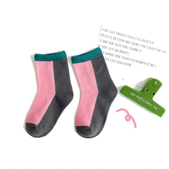 Proveedor de calcetines de contraste de algodón de verano - HNFS19