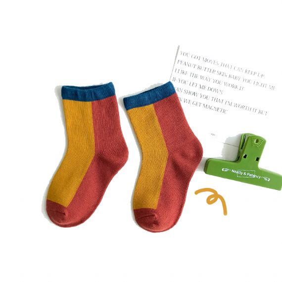 Proveedor de calcetines de contraste de algodón de verano - HNFS19