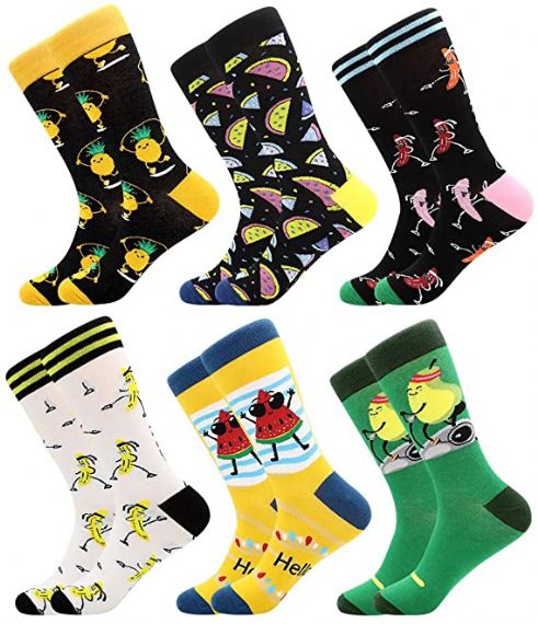 Calcetines sintéticos Funky Fruit Prints - HNSS4