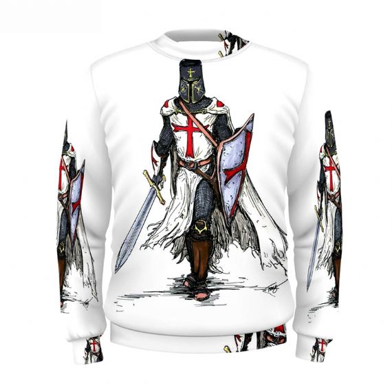 Sudadera con cuello redondo de sublimación de Ancient Fighter - SPS21