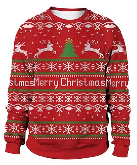 Sudaderas navideñas para impresión por sublimación - SPS40