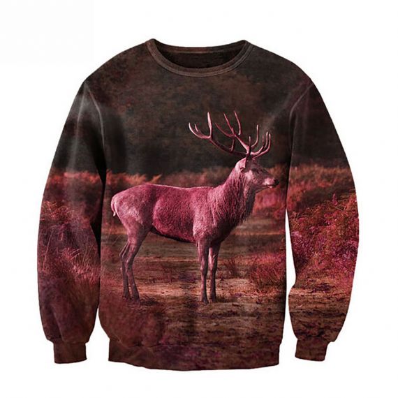 Pink Reindeer Las mejores sudaderas para sublimación - SPS8