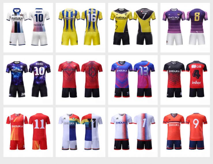 Impresionante diseño de camiseta de sublimación de fútbol - SO29