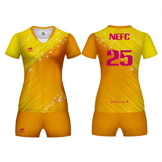 Jersey de diseño de sublimación de color zanahoria - VO20