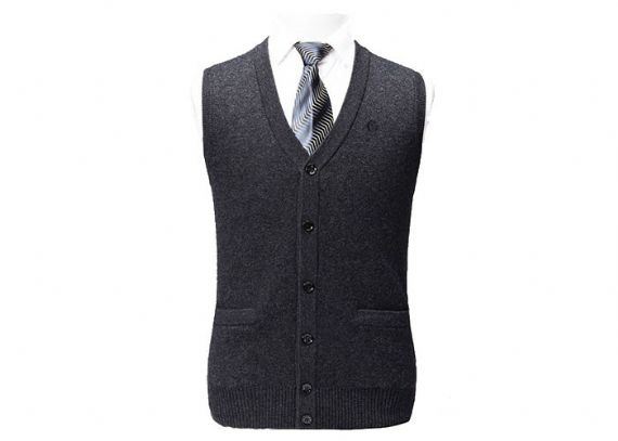 ODM / OEM casuales del chaleco del suéter del valor de los suéteres puros de la cachemira del 100% para hombre aceptado - 11272360