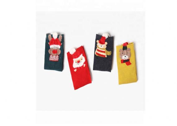 Decorative Womens Anti Slip Socks, Winter Christmas Socks - 11193688