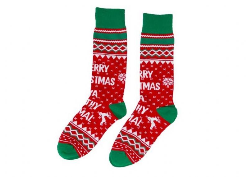Merry Christmas Ya Filthy Animal Crazy Christmas Socks - 12204034