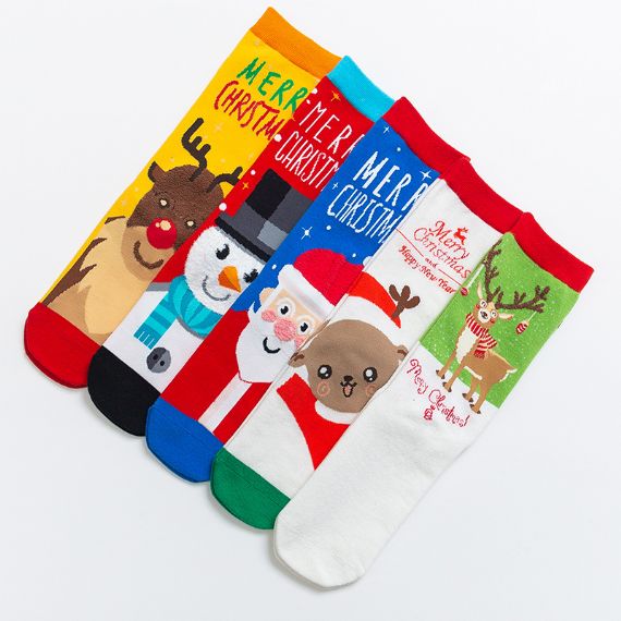 Unique Men's Christmas Socks - HNCS04