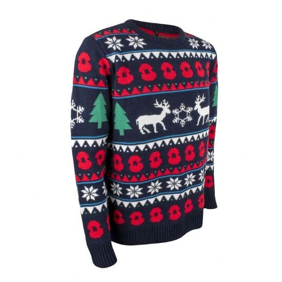 Crew Neck Reindeer Pattern Knitted Christmas Sweater for Family - 11179948