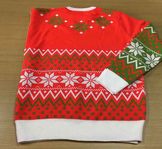 Two Headed Twin Christmas Sweater for Party - 11655718