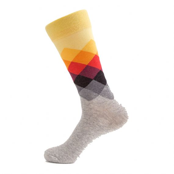 Colorful Long Knitted Socks - HNFS13