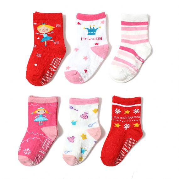 Little Girls Pink Wholesale Socks Suppliers - HNFS15