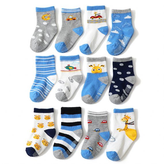 Little Boys Blue Wholesale Socks In Bulk - HNFS16