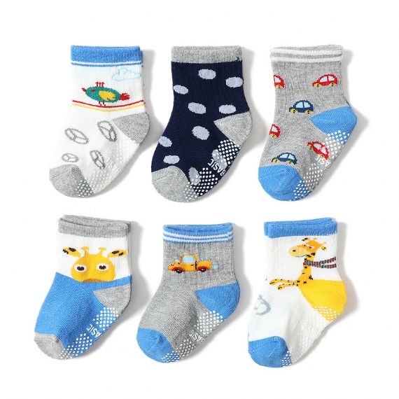 Little Boys Blue Wholesale Socks In Bulk - HNFS16