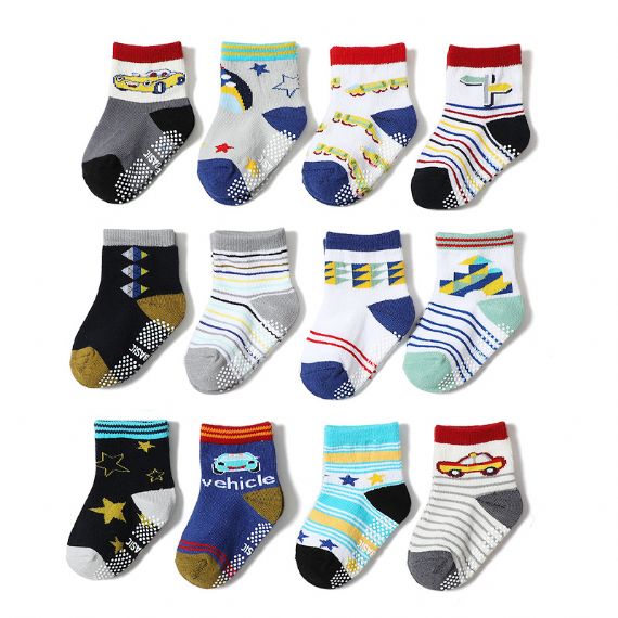 Anti Slip Cotton Unisex Socks Bulk Wholesale - HNFS18