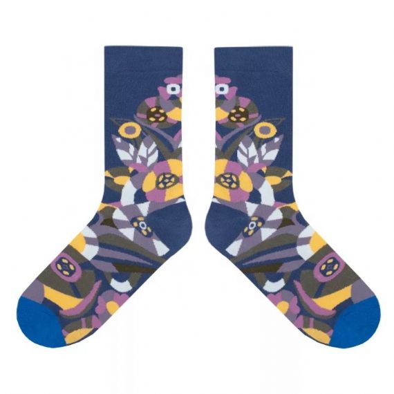 Floral Designs Custom Wholesale Socks - HNFS22