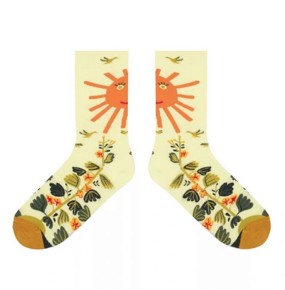 Floral Designs Custom Wholesale Socks - HNFS22
