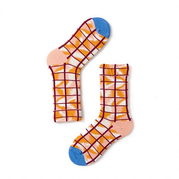 Floral Designs Custom Wholesale Socks - HNFS22