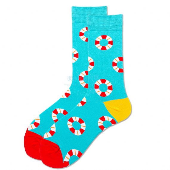 Beach Time Novelty Socks - HNFS38