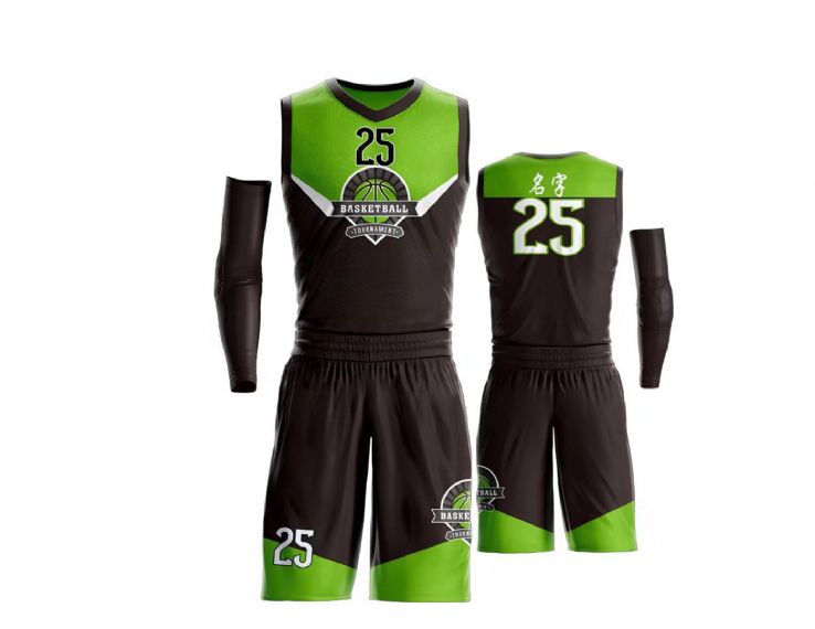 E-sports Jersey Design Green and Black Sublimation in 2023