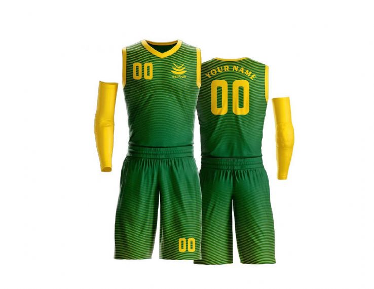 Dark Sublimated Reversible Basketball Uniforms - BA14