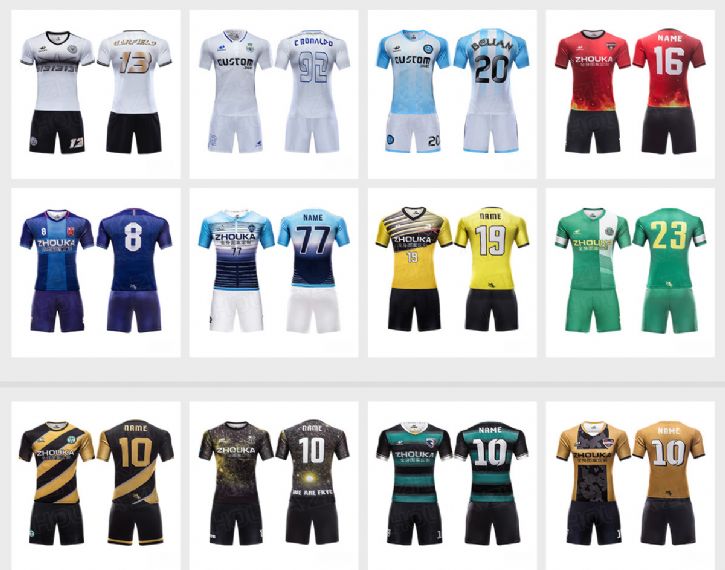 Grey Sublimated Team Jerseys - SO23