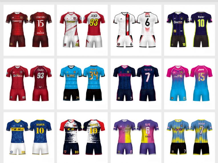 Multicolor Sublimated Soccer Uniforms - SO25