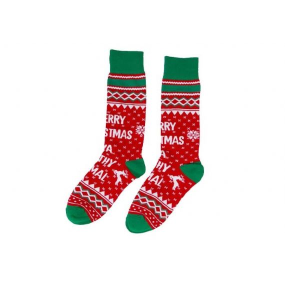 Feliz Natal Ya Animal Imundo Meias de Natal Malucas - 12204034