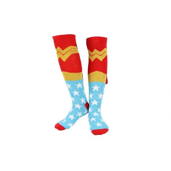 Meias de Natal masculinas de inverno quente de joelho longo com capa feita à mão - 12207630