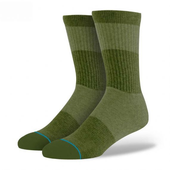 Meias de tripulação com design de listras no atacado - HNFS28