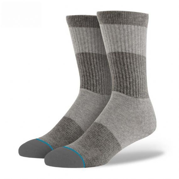 Meias de tripulação com design de listras no atacado - HNFS28