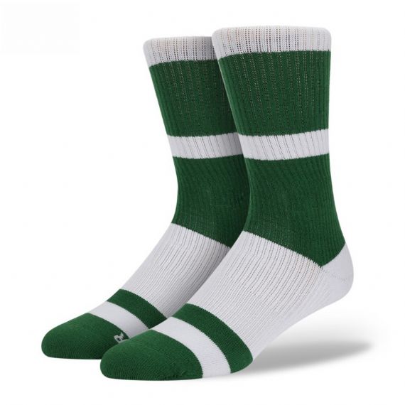 Meias de tripulação com design de listras no atacado - HNFS28