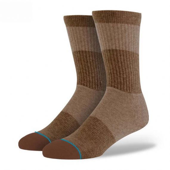 Meias de tripulação com design de listras no atacado - HNFS28