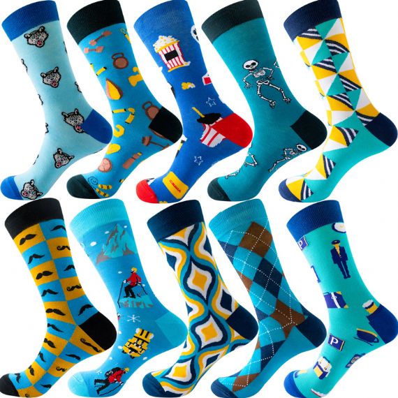 Meias Personalizadas Colors Series Design - HNFS36