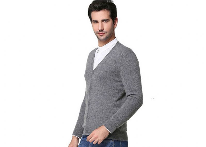 Tight Deep Pure Cashmere Sweaters Soft And Warm Touch Feeling For Mens - 11272366