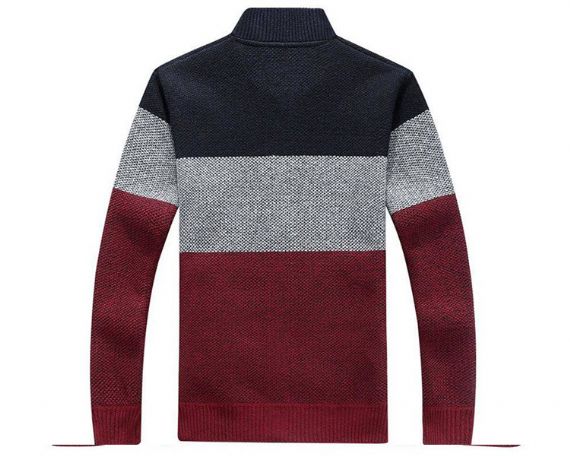 OEM Long Sleeve Cardigan Zipper Cozy Knit Sweater - 13245878