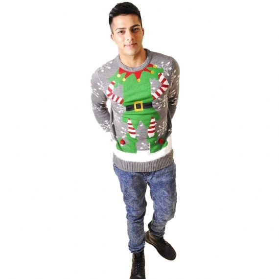 Funny Joker Men's Christmas Jumper Supplier - 11153749