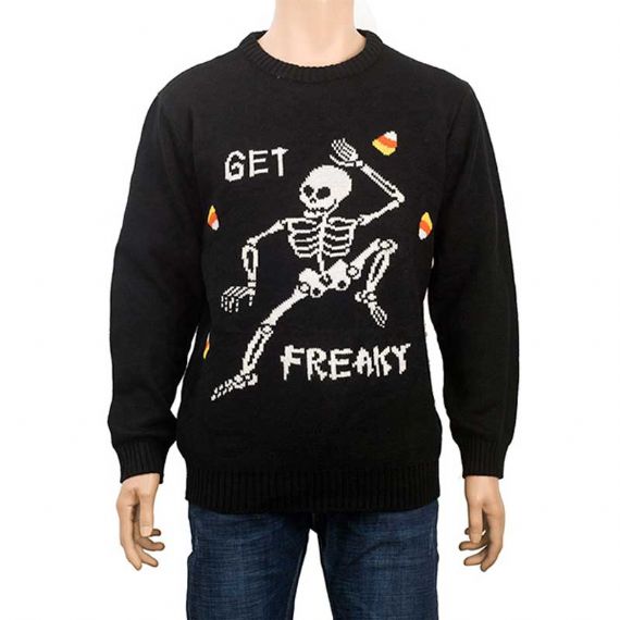 Unisex Red Ugly Design Santa Xmas Knitted Acrylic Sweaters For Party - 11179945