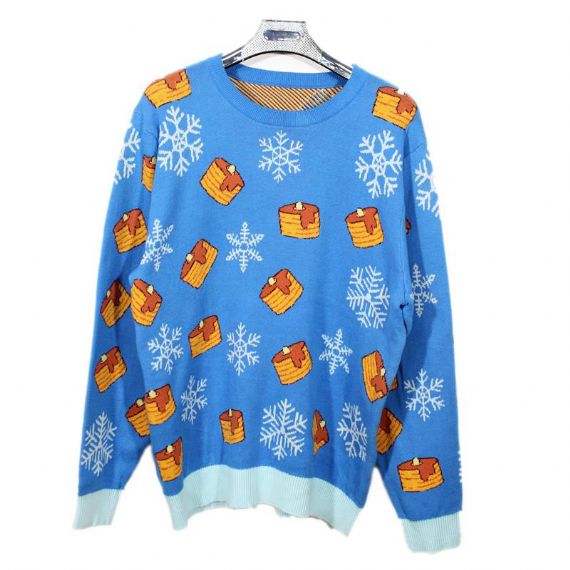 Candle And Snowflake Big Mens Funny Cheap Ugly Christmas Sweater - 11655910