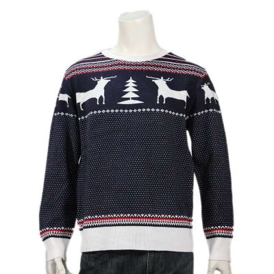 children's gg reindeers wool sweater