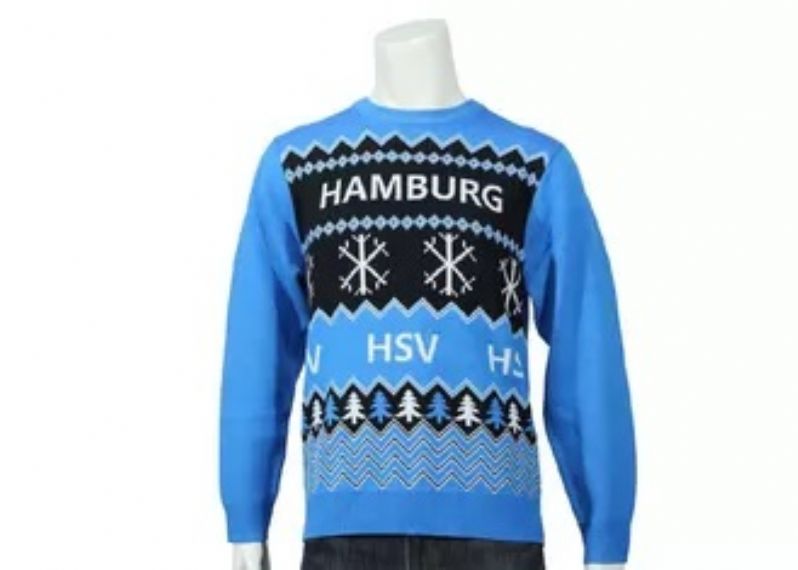 12gg Hamburg Jacquard Mens' Ugly Christmas Sweater - 12131887