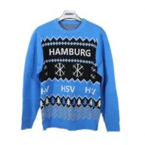12gg Hamburg Jacquard Mens' Ugly Christmas Sweater - 12131887