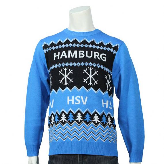 12gg Hamburg Jacquard Mens' Ugly Christmas Sweater - 12131887