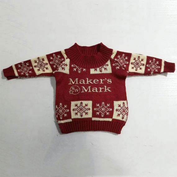 Sustainable Polyester Custom Wine Bottle Sweater Koozie Covers For Maker's Mark - BS01