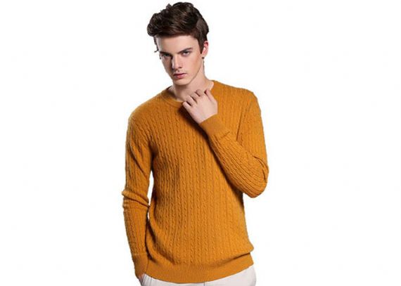 Multi Patterns Pure Cashmere Sweaters Round Neck Long Sleeve Pullover Style - 11272408