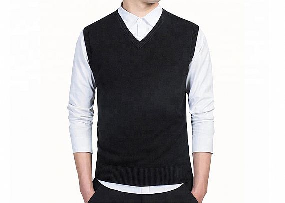 sleeveless sweater vest