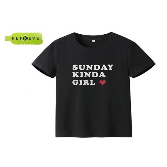 Camiseta sustentável solúvel em água estampada manga curta - 13132502