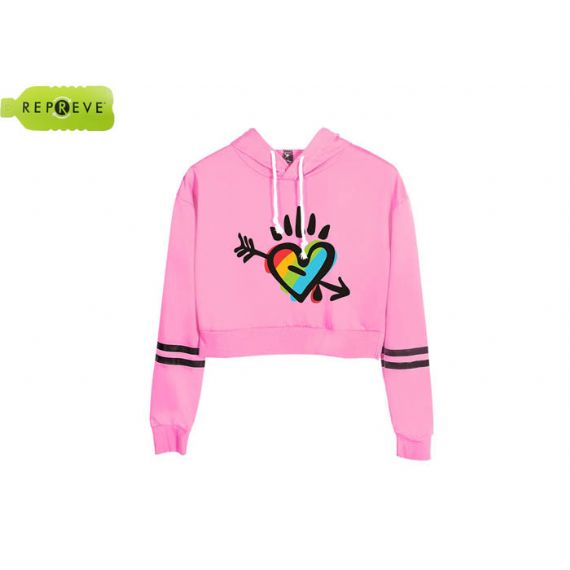 Top cropped de algodão com manga longa e roupas esportivas sustentáveis - 13134735